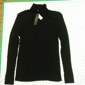 NWT Talbots black turtleneck
